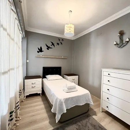 Refreshing House Close To The With A Sea View And Balcony In Bodrum