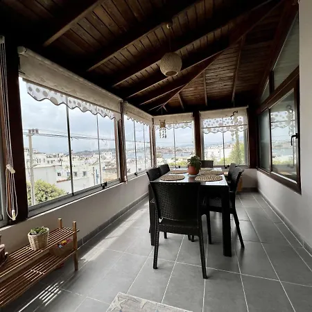 Refreshing House Close To The With A Sea View And Balcony In