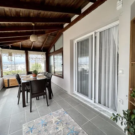 Refreshing House Close To The With A Sea View And Balcony In